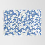 Floral Simplistic Silhouettes B Rug Gallery Image 2