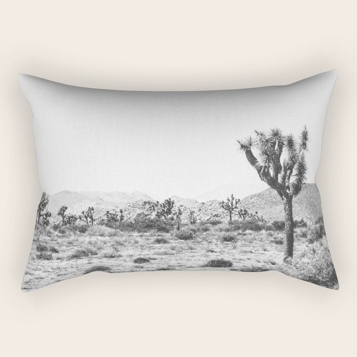 Joshua Tree Monochrome, No. 1 Rectangular Pillow Gallery Image 1