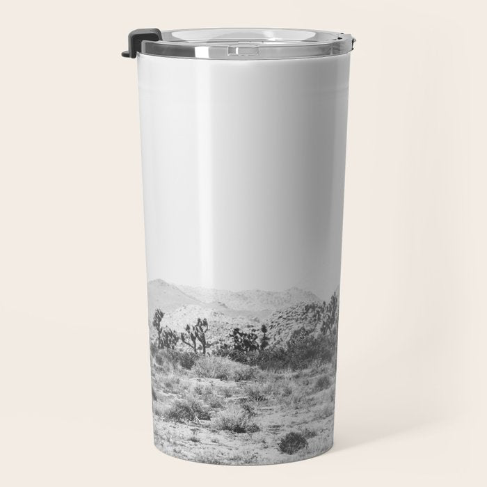 Joshua Tree Monochrome, No. 1 Travel Mug Gallery Image 3