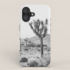 Joshua Tree Monochrome, No. 1 iPhone Case Gallery Image 1