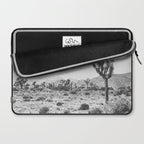 Joshua Tree Monochrome, No. 1 Laptop Sleeve Gallery Image 2