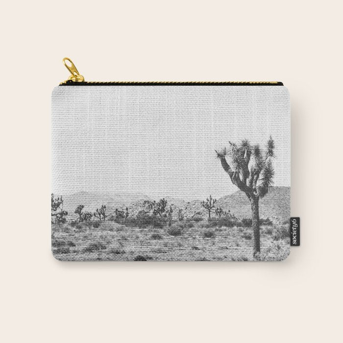 Joshua Tree Monochrome, No. 1 Carry All Pouch Gallery Image 1