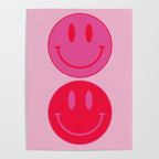 Bold Smiley Face Poster -  Aesthetic Art and Home Decor Poster Gallery Image 4
