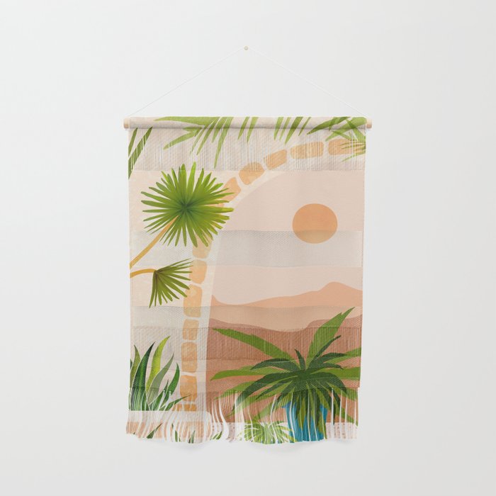 Dreamy Desert View Villa Series Wall Hanging Gallery Image 1