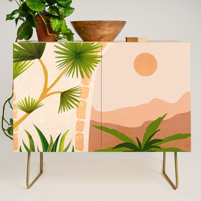 Dreamy Desert View Villa Series Credenza Gallery Image 1