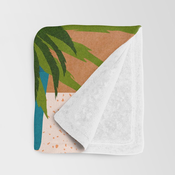 Dreamy Desert View Villa Series Throw Blanket Gallery Image 3