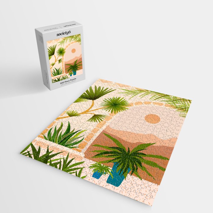 Dreamy Desert View Villa Series Jigsaw Puzzle Gallery Image 2