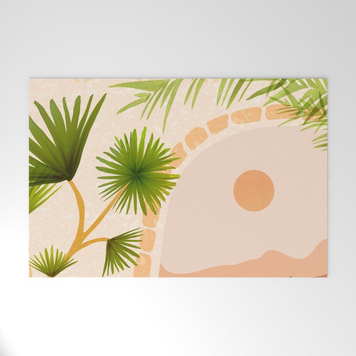 Dreamy Desert View Villa Series Welcome Mat Gallery Image 1