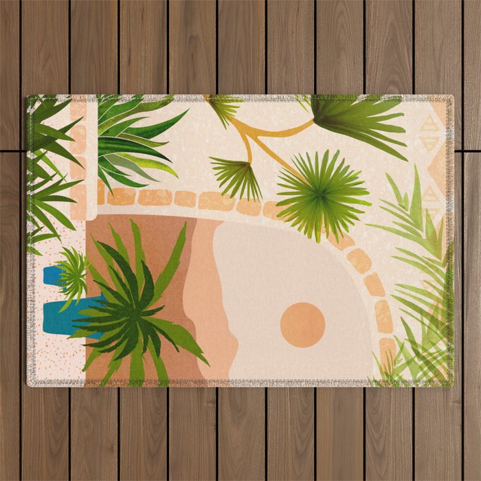 Dreamy Desert View Villa Series Outdoor Rug Gallery Image 1