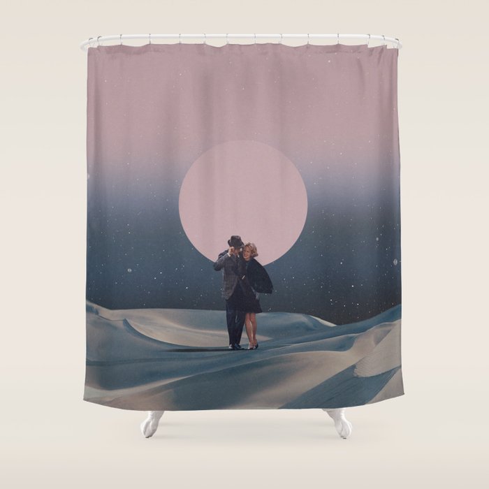 It is our chance to Leave forever - Vertical version Shower Curtain Gallery Image 1