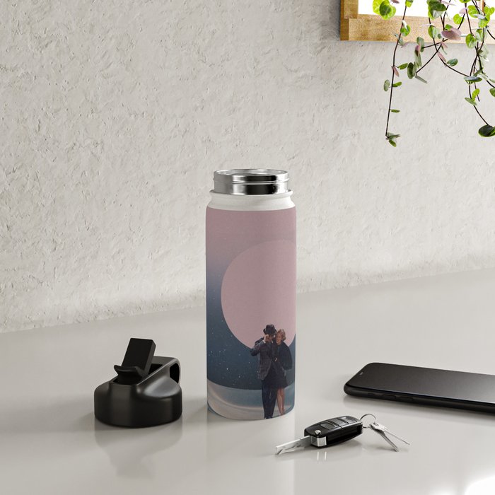 It is our chance to Leave forever - Vertical version Water Bottle Gallery Image 4