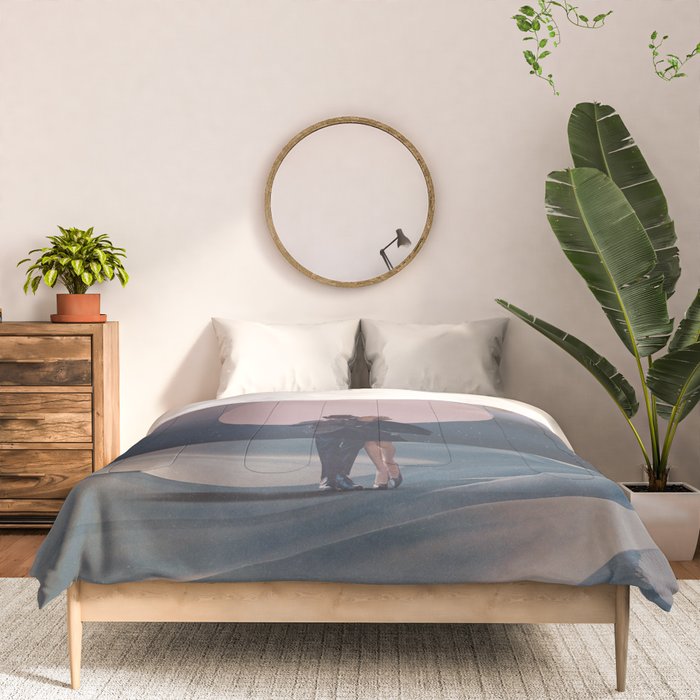 It is our chance to Leave forever - Vertical version Comforter Gallery Image 3