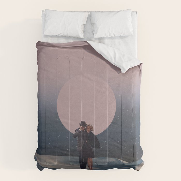 It is our chance to Leave forever - Vertical version Comforter Gallery Image 6