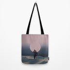 It is our chance to Leave forever - Vertical version Tote Bag Gallery Image 2