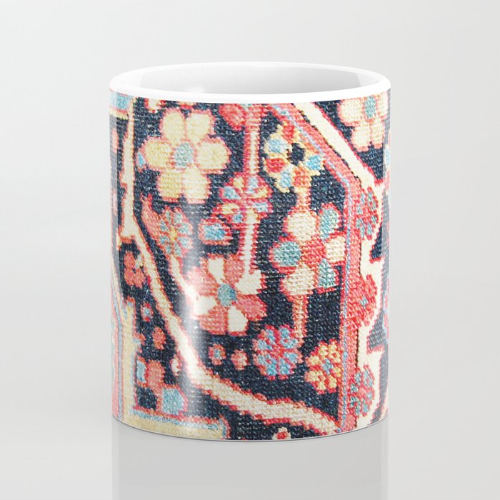 Antique Persian Heriz Carpet Print Coffee Mug Gallery Image 4