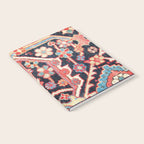 Antique Persian Heriz Carpet Print Notebook Gallery Image 2