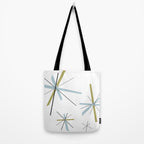 Retro Atomic Age Pattern Tote Bag Gallery Image 2