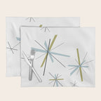 Retro Atomic Age Pattern Placemat Gallery Image 1