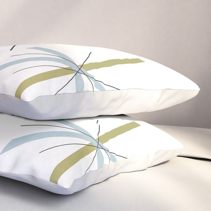 Retro Atomic Age Pattern Pillow Sham Gallery Image 3