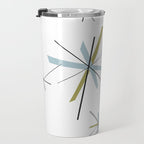 Retro Atomic Age Pattern Travel Mug Gallery Image 3