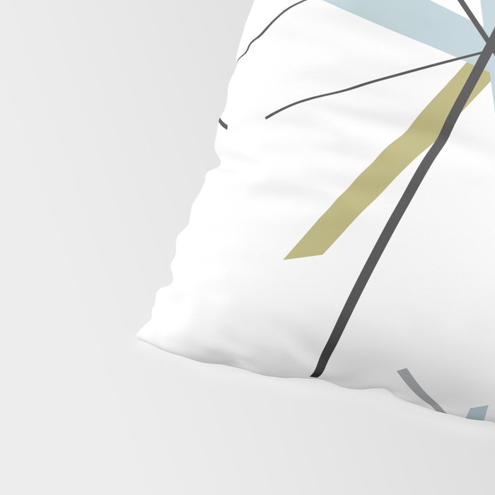 Retro Atomic Age Pattern Pillow Sham Gallery Image 4