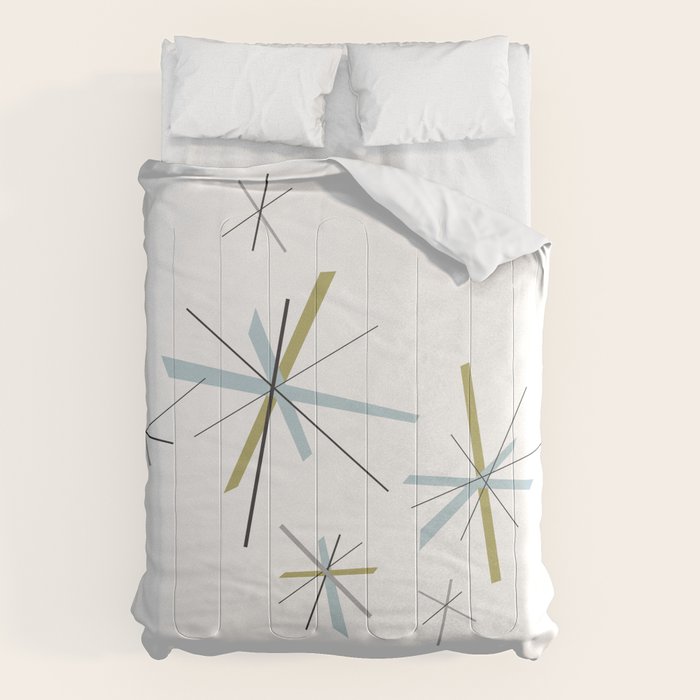 Retro Atomic Age Pattern Comforter Gallery Image 6