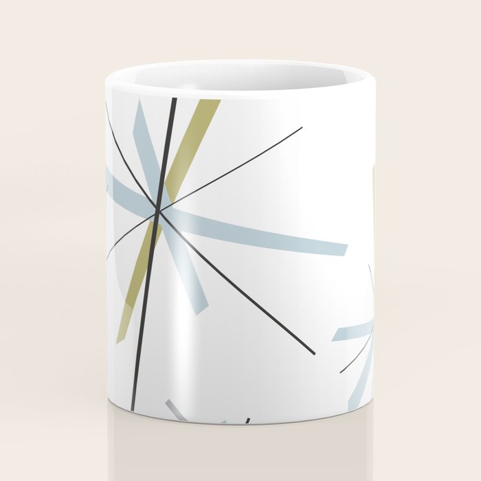 Retro Atomic Age Pattern Coffee Mug Gallery Image 4