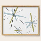 Retro Atomic Age Pattern Serving Tray Gallery Image 1