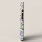 Vibrant Wildflower Garden Pattern Hand Painted Folk Floral Design iPhone Case Gallery Image 2