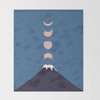 Cat Landscape 73 Throw Blanket Gallery Image 2