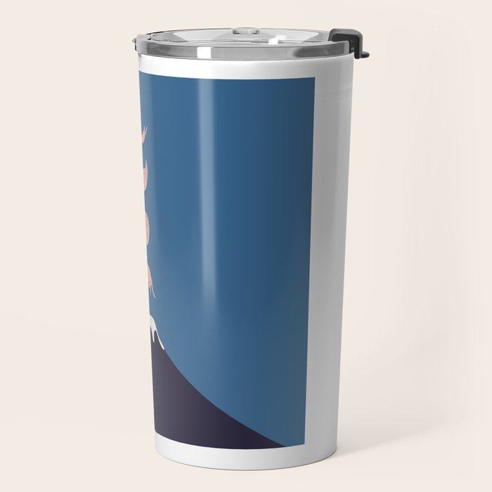 Cat Landscape 73 Travel Mug Gallery Image 2