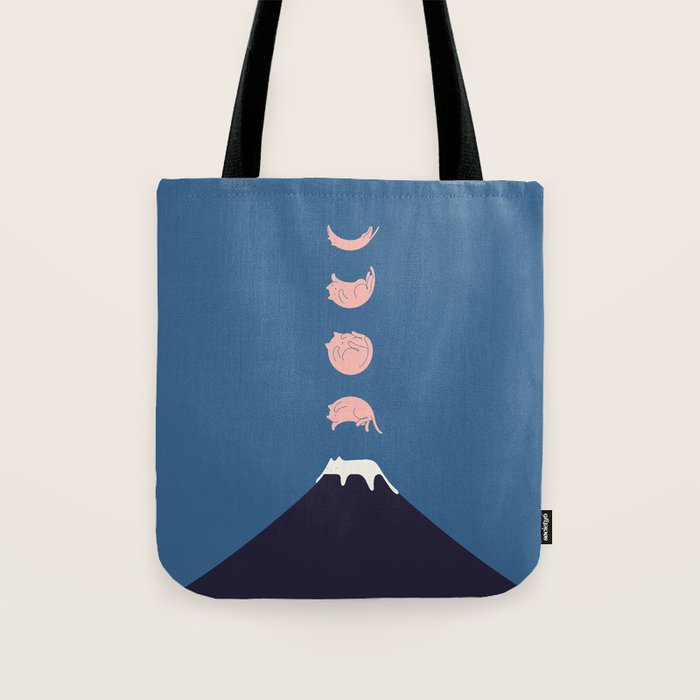 Cat Landscape 73 Tote Bag Gallery Image 1