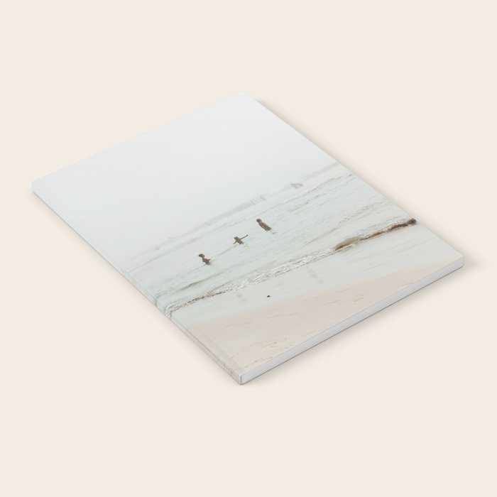 At the Beach 25 - Pastel Beach - Minimal - People - Ocean - Sea Travel photography Notebook Gallery Image 2