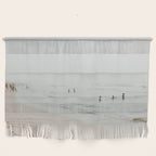 At the Beach 25 - Pastel Beach - Minimal - People - Ocean - Sea Travel photography Wall Hanging Gallery Image 1