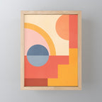 Abstract Geometric Shapes 31 Mini Art Print Gallery Image 1