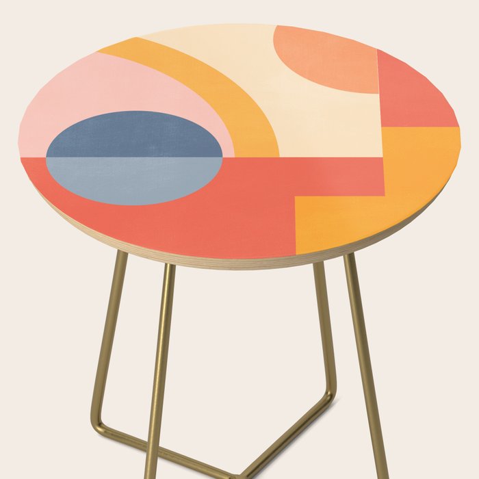 Abstract Geometric Shapes 31 Side Table Gallery Image 2