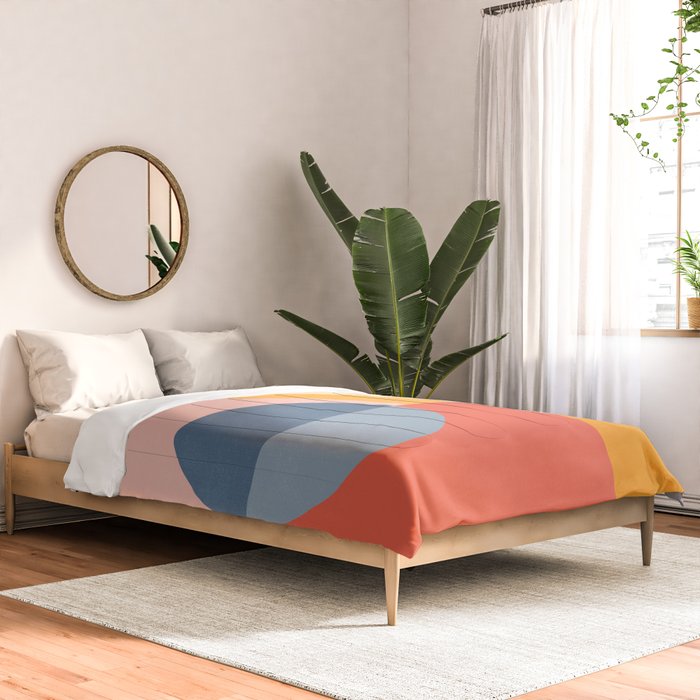 Abstract Geometric Shapes 31 Comforter Gallery Image 2