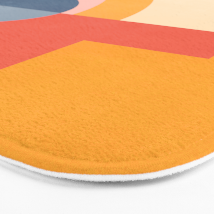 Abstract Geometric Shapes 31 Bath Mat Gallery Image 3