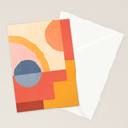 Abstract Geometric Shapes 31 Stationery Card Gallery Image 2