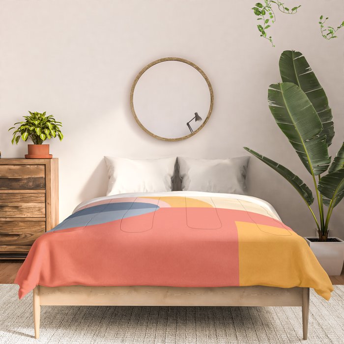 Abstract Geometric Shapes 31 Comforter Gallery Image 3