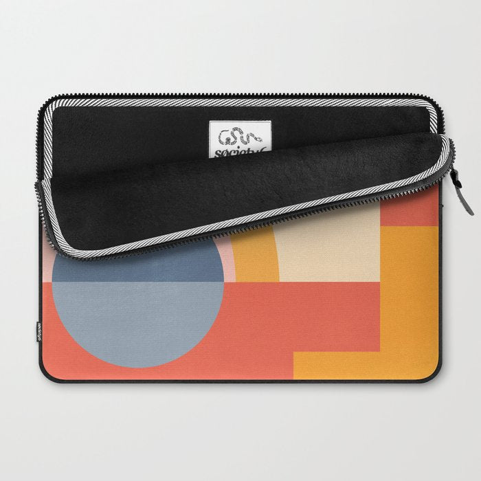 Abstract Geometric Shapes 31 Laptop Sleeve Gallery Image 2