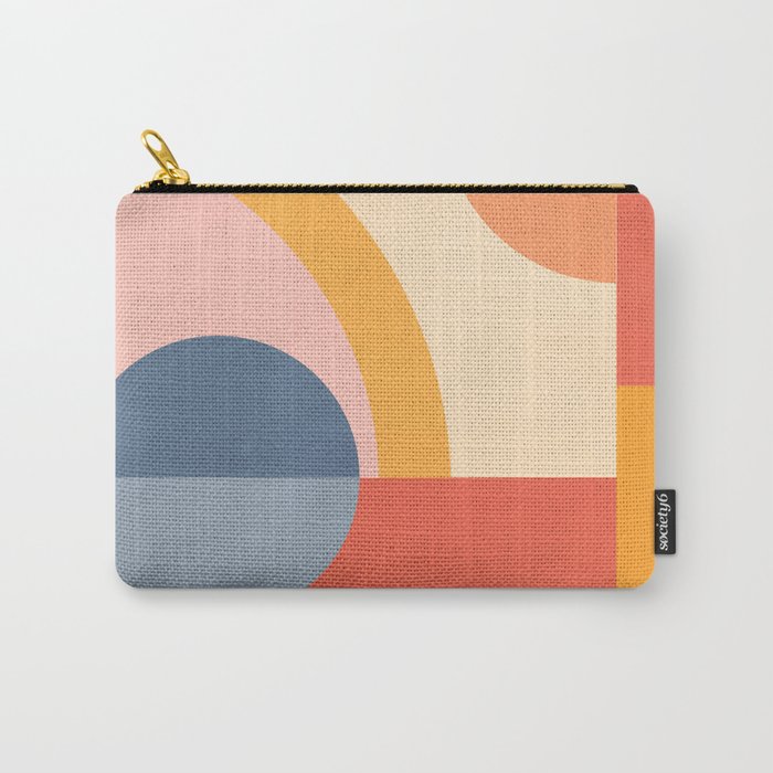 Abstract Geometric Shapes 31 Carry All Pouch Gallery Image 1