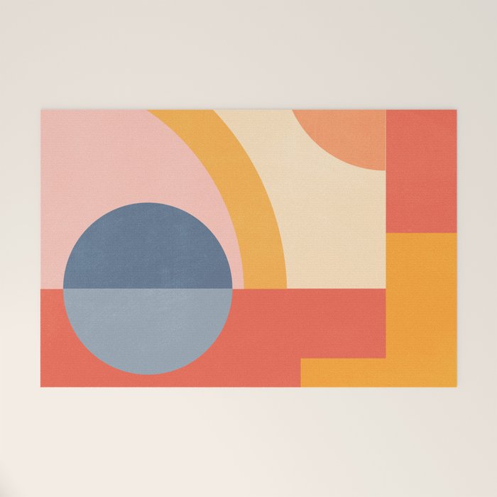 Abstract Geometric Shapes 31 Welcome Mat Gallery Image 1