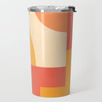 Abstract Geometric Shapes 31 Travel Mug Gallery Image 2