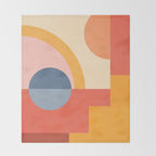Abstract Geometric Shapes 31 Throw Blanket Gallery Image 2