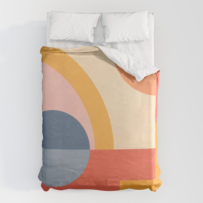 Abstract Geometric Shapes 31 Duvet Cover Gallery Image 1