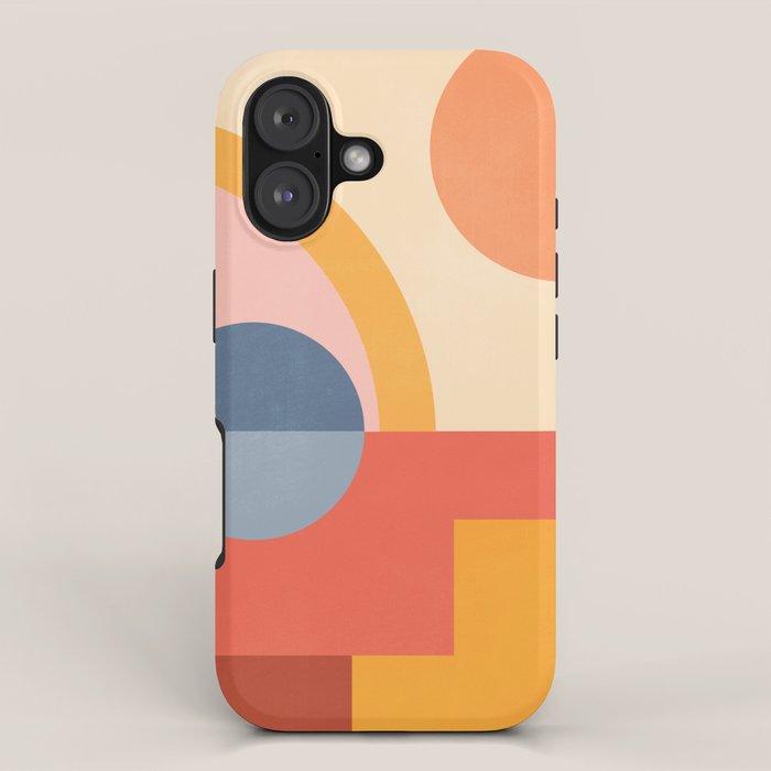 Abstract Geometric Shapes 31 iPhone Case Gallery Image 1