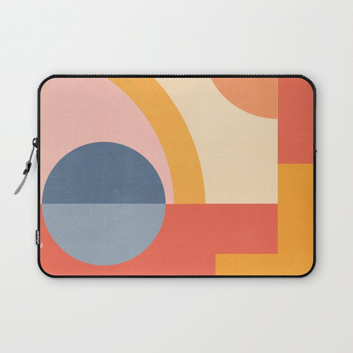 Abstract Geometric Shapes 31 Laptop Sleeve Gallery Image 1
