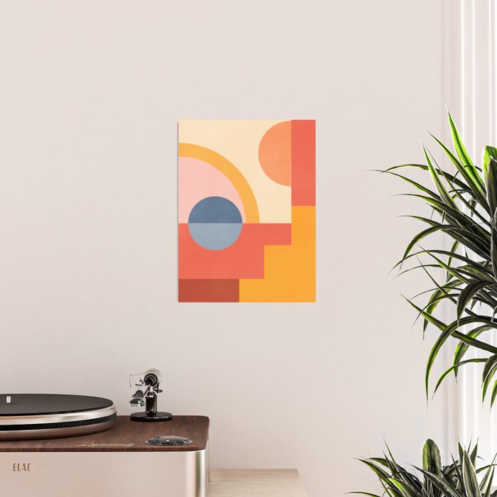 Abstract Geometric Shapes 31 Poster Gallery Image 2