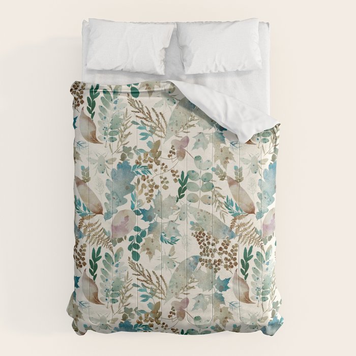 Autumn Botanical Bliss  Comforter Gallery Image 6